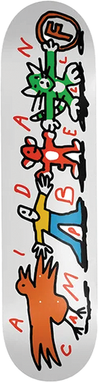 FOUNDATION CAMPBELL FRIENDS SKATEBOARD DECK 8.38