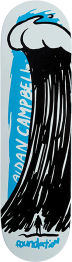 FOUNDATION CAMPBELL IMPENDING DOOM SKATEBOARD DECK-8.5