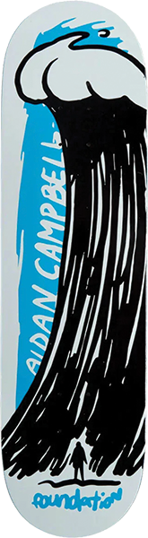 FOUNDATION CAMPBELL IMPENDING DOOM SKATEBOARD DECK-8.5
