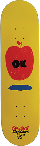 FOUNDATION CAMPBELL OK SKATEBOARD DECK-8.38