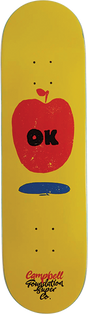 FOUNDATION CAMPBELL OK SKATEBOARD DECK-8.38