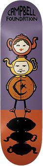 FOUNDATION CAMPBELL TEAPOT TOTEM SKATEBOARD-8.25
