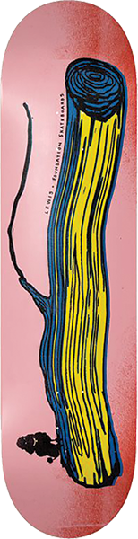 FOUNDATION LEWIS LOG SKATEBOARD DECK-8.25