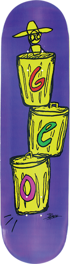 GEO TRASH CAN COWBOY DECK-8.0