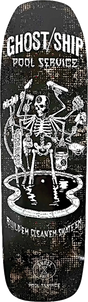 GHOSTSHIP POOL SERVICE SKATEBOARD DECK-9X31.5 LTD