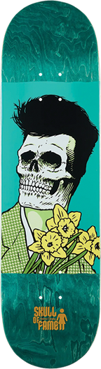 GIRL BROPHY SKULL OF FAME WR50D2 SKATEBOARD DECK-8.5