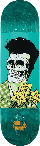 GIRL BROPHY SKULL OF FAME WR50D2 SKATEBOARD DECK-8.8