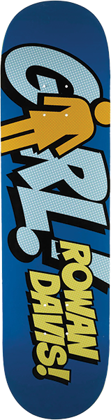 GIRL DAVIS BLAMMO SKATEBOARD DECK-7.75
