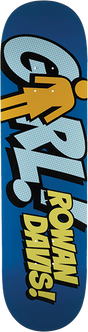 GIRL DAVIS BLAMMO SKATEBOARD DECK-7.75