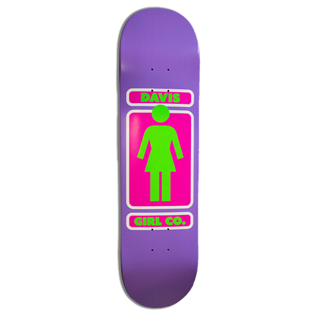 GIRL DAVIS 93 TIL WR51D1 SKATEBOARD DECK-8.25