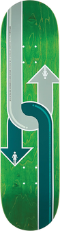 GIRL GASS DUAL DIRECTIONAL WR50D2 SKATEBOARD DECK-8.25
