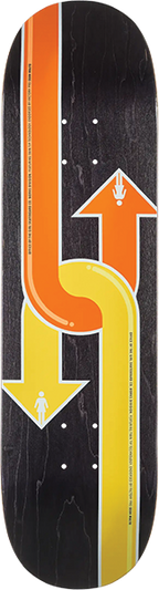 GIRL MALTO DUAL DIRECTIONAL WR50D2 SKATEBOARD DECK-8.3