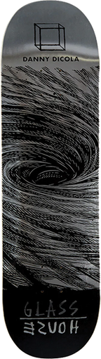 GLASS HOUSE DICOLA ABYSS SKATEBOARD DECK-8.675