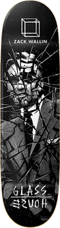 GLASS HOUSE WALLIN SHATTERED SKATEBOARD DECK 8.67