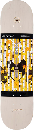 HABITAT HARPER ISLE ROYALE SKATEBOARD DECK-8.0