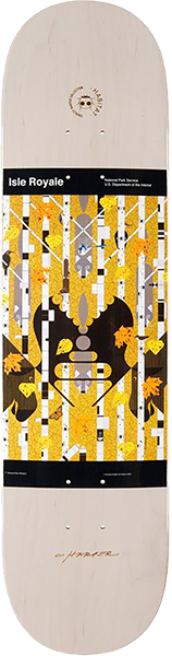 HABITAT HARPER ISLE ROYALE SKATEBOARD DECK-8.0