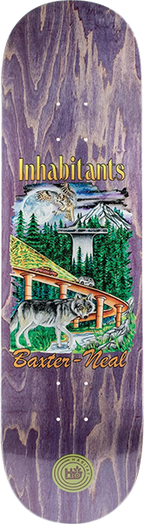 HABITAT BAXTER NEAL INHABITANTS SKATEBOARD DECK-8.5