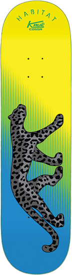 HABITAT COSSA ONCA SKATEBOARD DECK-8.25 w/ grip