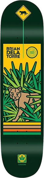 HABITAT DELATORRE PANTHER CROSSING SKATEBOARD DECK-8.0
