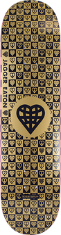 HEARTAGRAM EATON TRINITY SKATEBOARD DECK-8.25 GOLD FOIL