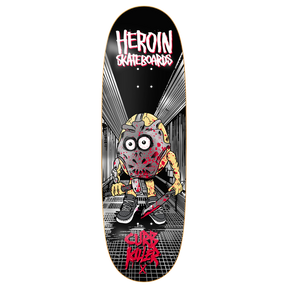 HEROIN CURB KILLER X SKATEBOARD DECK-10.0
