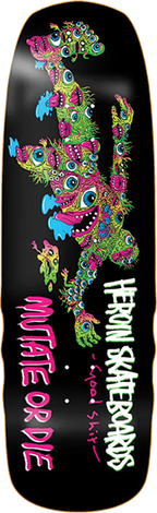 HEROIN GOOD SHIT MUTATED SKATEBOARD DECK-9.75