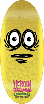 HEROIN LEMONZILLA SKATEBOARD DECK-13.5X31.5