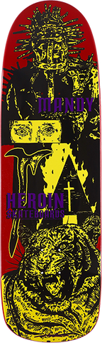 HEROIN MANDY X HIROTTON SKATEBOARD DECK-9.4X32