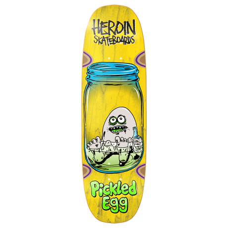 HEROIN PICKLED EGG SKATEBOARD DECK-9.38