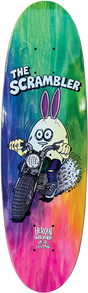 HEROIN SCRAMBLER EGG SKATEBOARD DECK-7.8X26.5 w/ grip