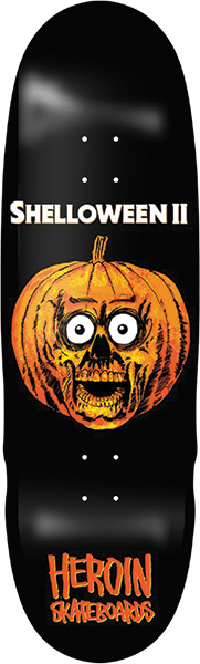 HEROIN SHELLOWEEN 2 EGG SKATEBOARD DECK-10.1X32