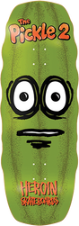 HEROIN THE PICKLE 2 SKATEBOARD DECK-11.12X32.12