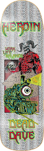 HEROIN DEAD DAVE HELLSCAPE SKATEBOARD DECK-10.1X32
