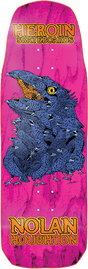 HEROIN NOLAN CROW SKATEBOARD DECK-10X30.85