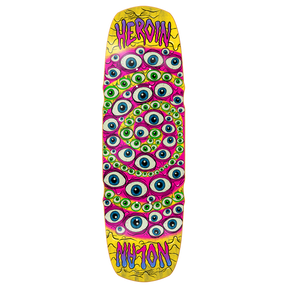 HEROIN HOUGHTON SPIRALIZE SKATEBOARD DECK-9.5