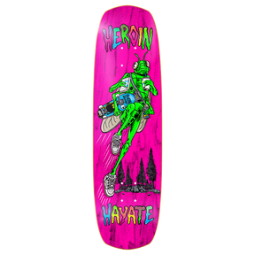 HEROIN KAMIMURA BUG SKATEBOARD DECK-8.88