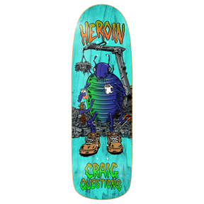 HEROIN QUESTIONS BUG SKATEBOARD DECK-9.6