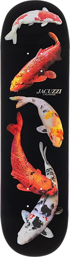 JACUZZI 500 YEARS SKATEBOARD DECK-8.5 BLACK/HOLO