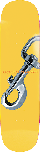 JACUZZI CARABINER JET SKI JET SKI SKATEBOARD DECK-9.0 YEL EX7