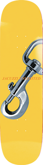 JACUZZI CARABINER JET SKI JET SKI SKATEBOARD DECK-9.0 YEL EX7