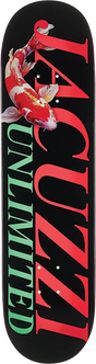 JACUZZI KOI LOGO SKATEBOARD DECK 7.75 BLACK EX7