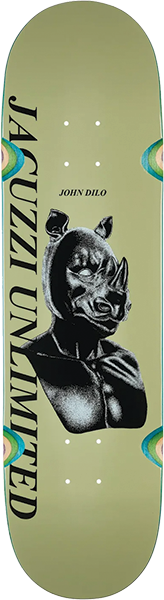 JACUZZI DILO SAFE WORD SKATEBOARD DECK 8.5 LT.OLIVE EX7