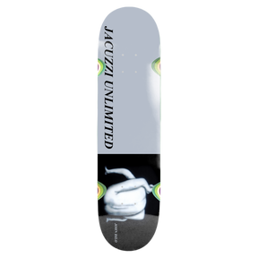 JACUZZI DILO SUCK ME SKATEBOARD DECK-8.5 COOL GREY EX7
