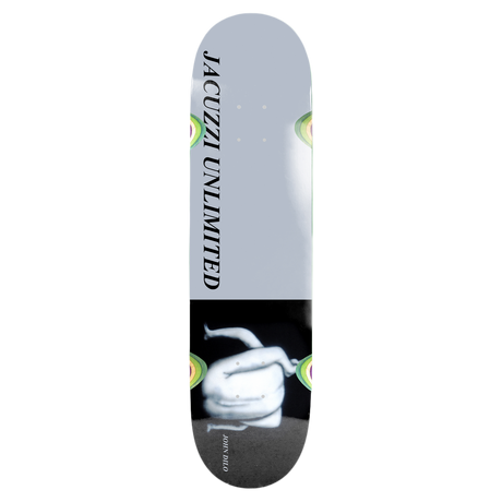 JACUZZI DILO SUCK ME SKATEBOARD DECK-8.5 COOL GREY EX7