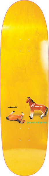 JACUZZI PILZ HORSE PLAY SKATEBOARD DECK-9.12X32.3 w/ grip