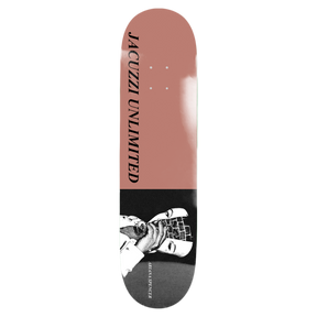 JACUZZI SPENCER WINE SKATEBOARD DECK-8.25 ROSE EX7