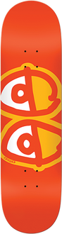 KROOKED EYES SKATEBOARD DECK-8.06 ORANGE