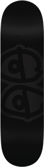 KROOKED EYES SKATEBOARD DECK-8.5 BLACK