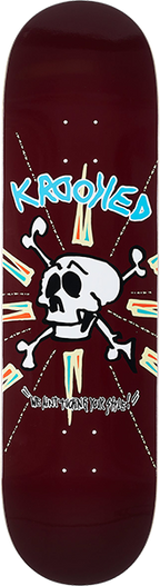 KROOKED STYLE SKATEBOARD DECK-8.62