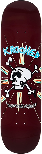 KROOKED STYLE SKATEBOARD DECK-8.62